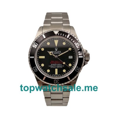 UK Black Dials Steel Rolex Sea-Dweller 1665 Replica Watches