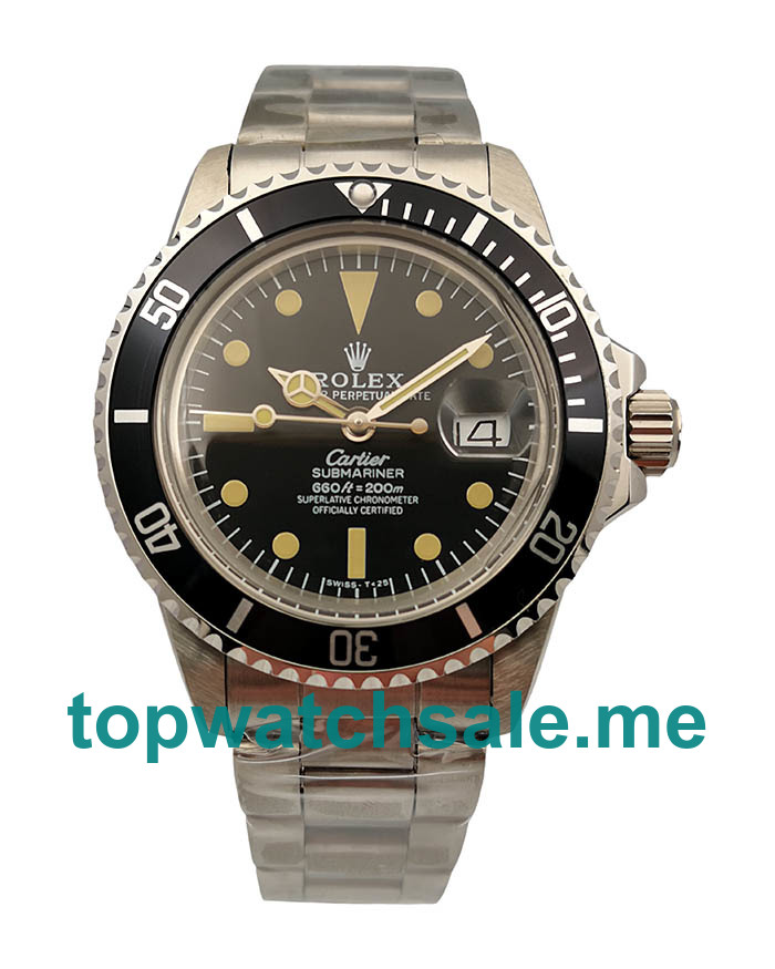 UK Black Dials Steel Rolex Submariner 1680 Replica Watches