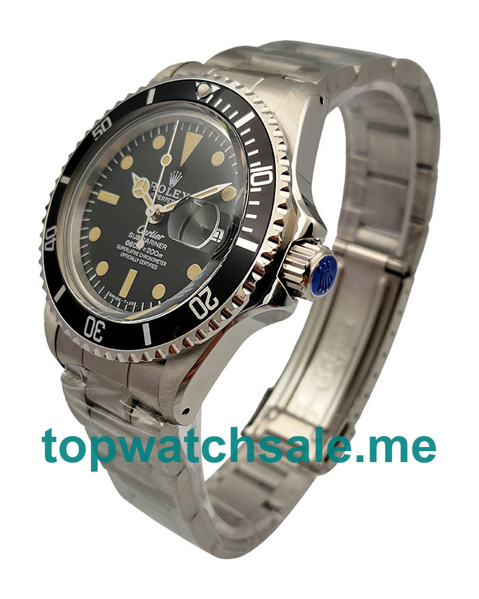 UK Black Dials Steel Rolex Submariner 1680 Replica Watches