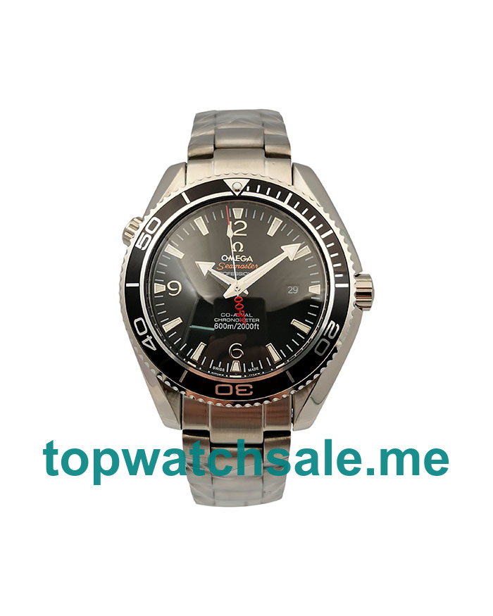 UK Black Dials Steel Omega Seamaster Planet Ocean 232.30.42.21.01.001 Replica Watches