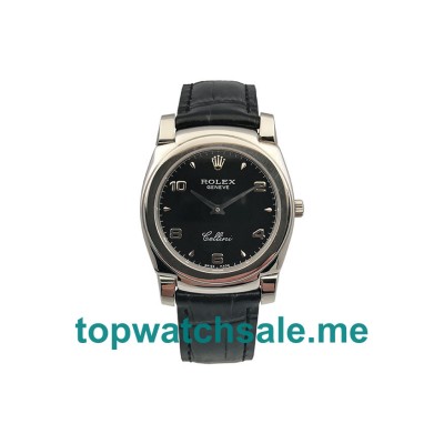 UK Black Dials Steel Rolex Cellini 5330 Replica Watches