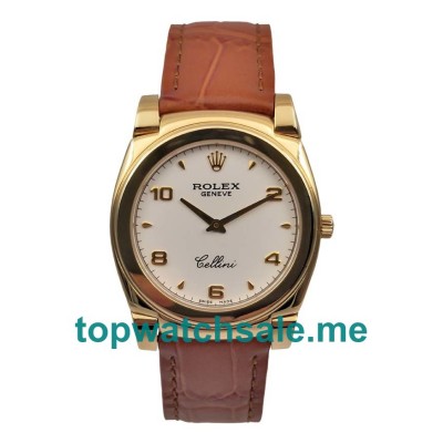 UK White Dials Gold Rolex Cellini 5330 Replica Watches