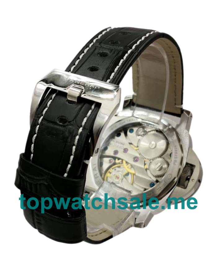 UK Black Dials Steel Panerai Luminor PAM00082 Replica Watches