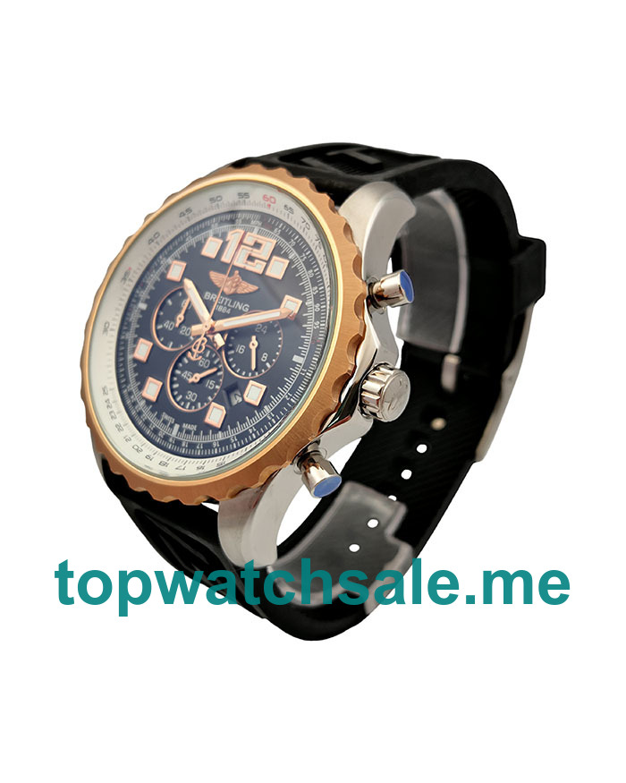 UK Black Dials Steel And Rose Gold Breitling Professional Aerospace A23360 Replica Watches