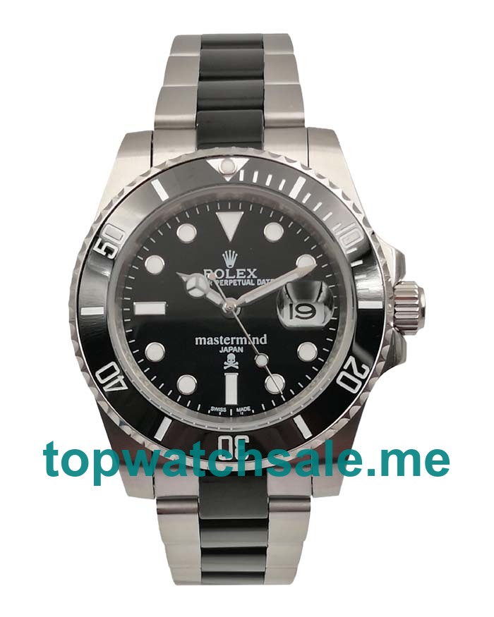 UK Black Dials Steel Rolex Submariner 116610 LN Replica Watches