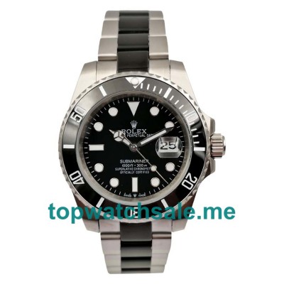 UK Black Dials Steel Rolex Submariner 116610 LN Replica Watches