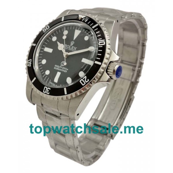 UK Black Dials Steel Rolex Submariner 5517 Replica Watches