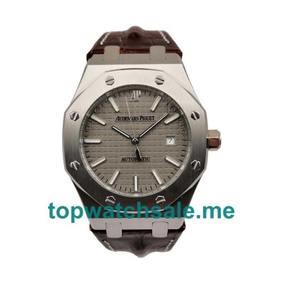 UK Gray Dials Steel Audemars Piguet Royal Oak 15300ST Replica Watches