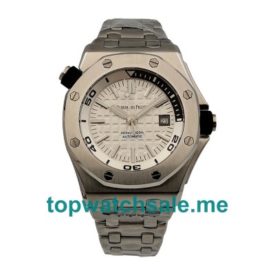 UK White Dials Steel Audemars Piguet Royal Oak Offshore 15710ST.OO.A002CA.02 Replica Watches