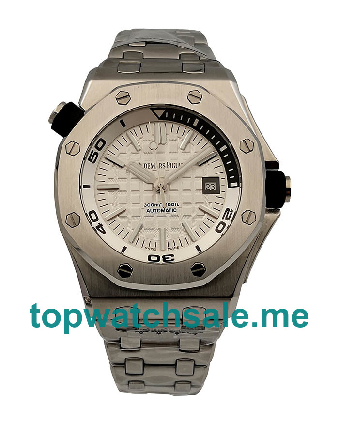 UK White Dials Steel Audemars Piguet Royal Oak Offshore 15710ST.OO.A002CA.02 Replica Watches