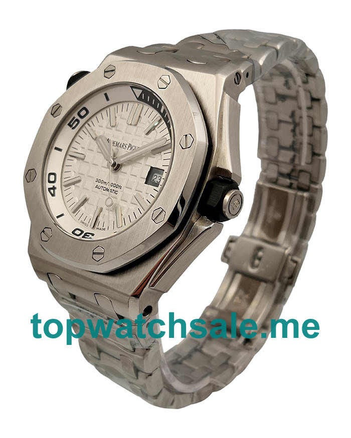 UK White Dials Steel Audemars Piguet Royal Oak Offshore 15710ST.OO.A002CA.02 Replica Watches