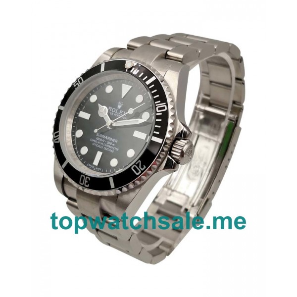 UK Black Dials Steel Rolex Submariner 114060 Replica Watches