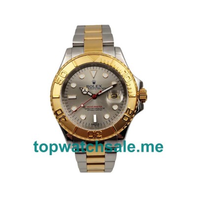 UK Gray Dials Steel And Gold Rolex Yacht-Master 16623 Replica Watches