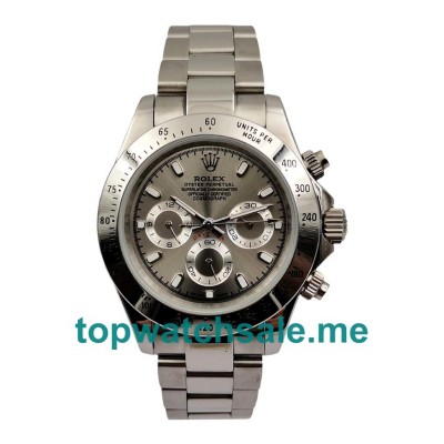 UK Gray Dials Steel Rolex Daytona 116520 Replica Watches