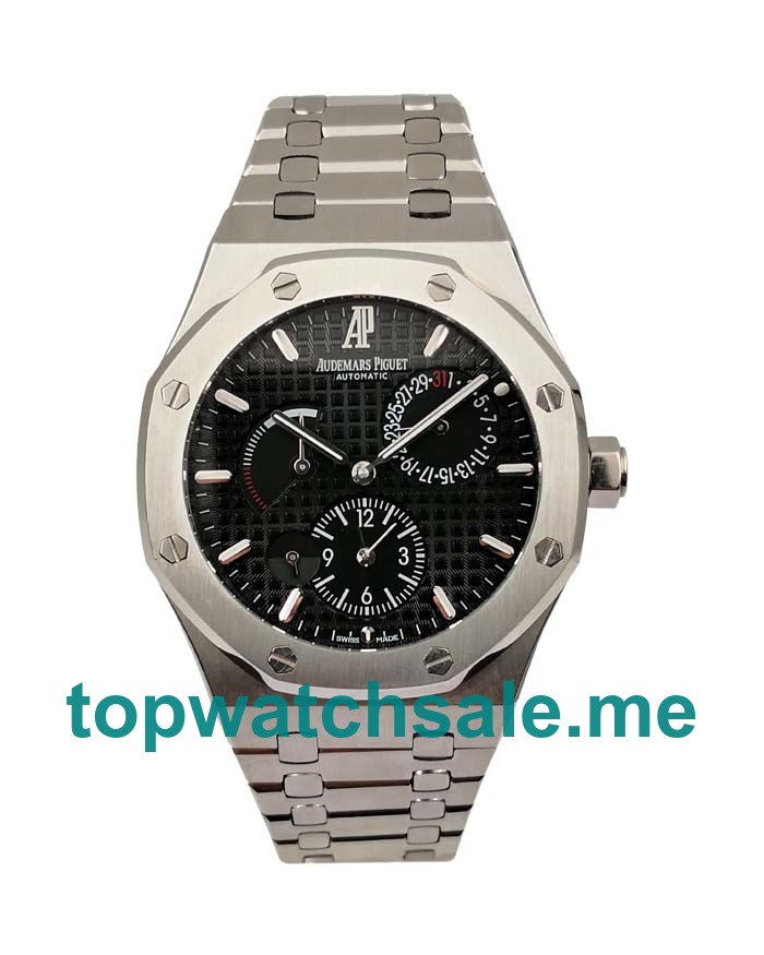 UK Black Dials Steel Audemars Piguet Royal Oak 26120ST Replica Watches