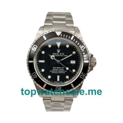 UK Black Dials Steel Rolex Sea-Dweller 116600 Replica Watches