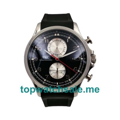 UK Black Dials Steel IWC Portugieser Yacht Club IW390208 Replica Watches