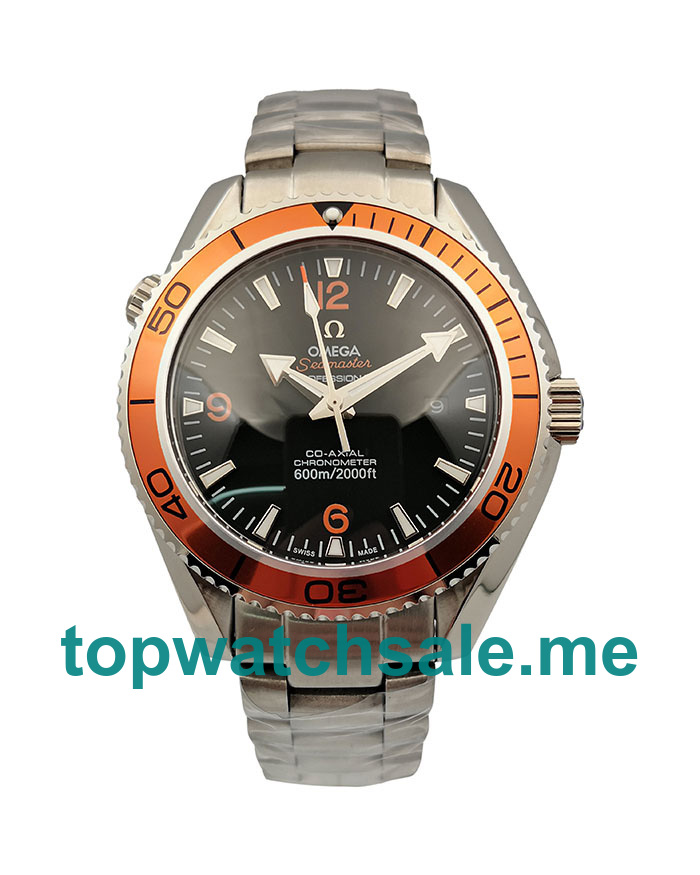 UK Black Dials Steel Omega Seamaster Planet Ocean 232.30.46.21.01.002 Replica Watches