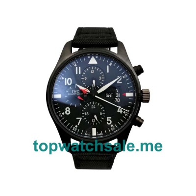 UK Black Dials Black Ceramic IWC Pilots Spitfire IW378901 Replica Watches