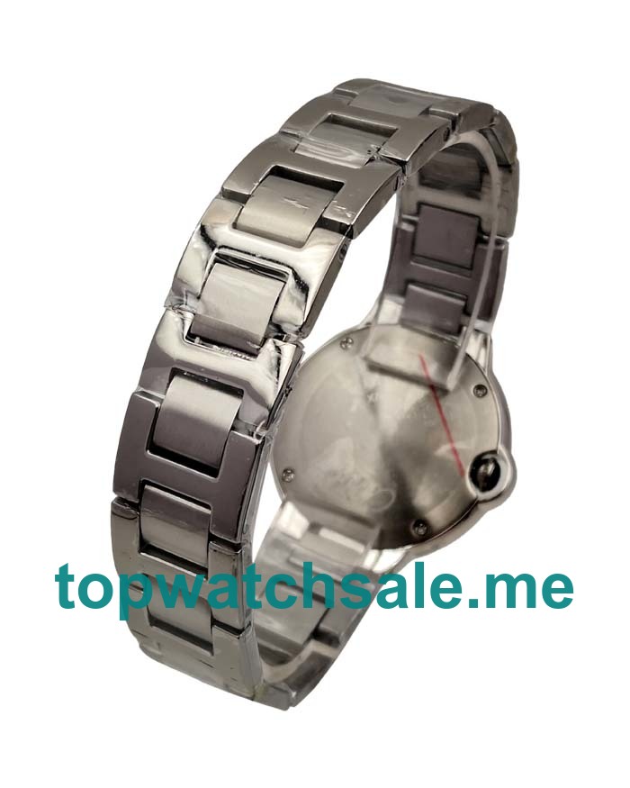 Stainless Steel Ballon Bleu De Cartier W4BB0016 Replica Watches UK For Women