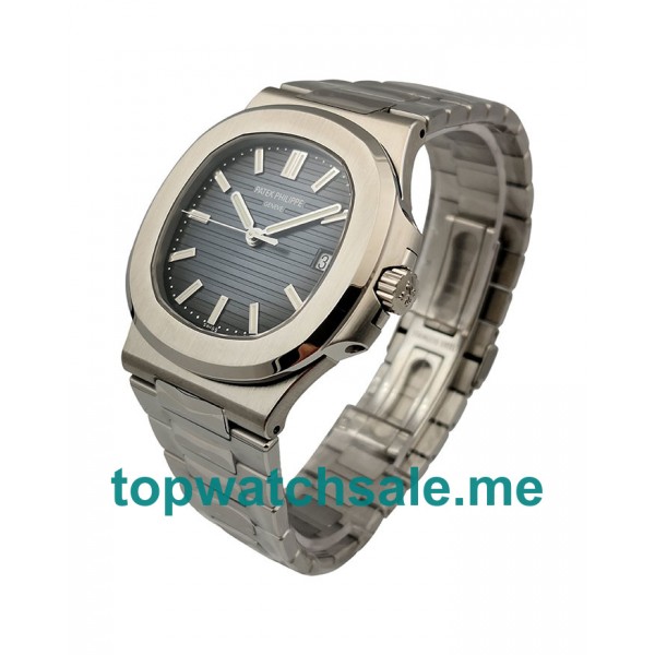 UK Blue Dials Steel Patek Philippe Nautilus 5711/1A Replica Watches