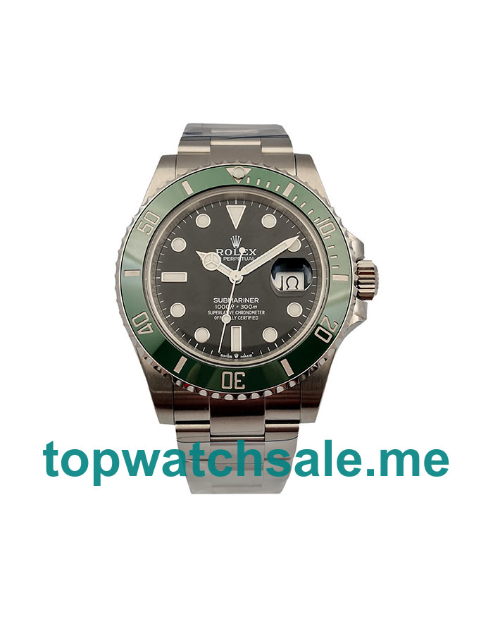 UK Black Dials Steel Rolex Submariner 126610LV Replica Watches