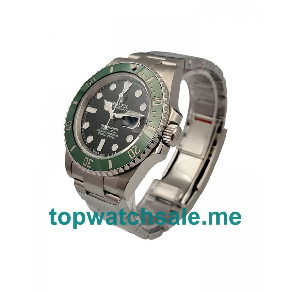 UK Black Dials Steel Rolex Submariner 126610LV Replica Watches