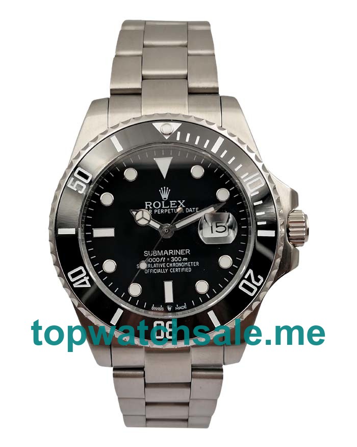 UK Black Dials Steel Rolex Submariner 116610 LN Replica Watches