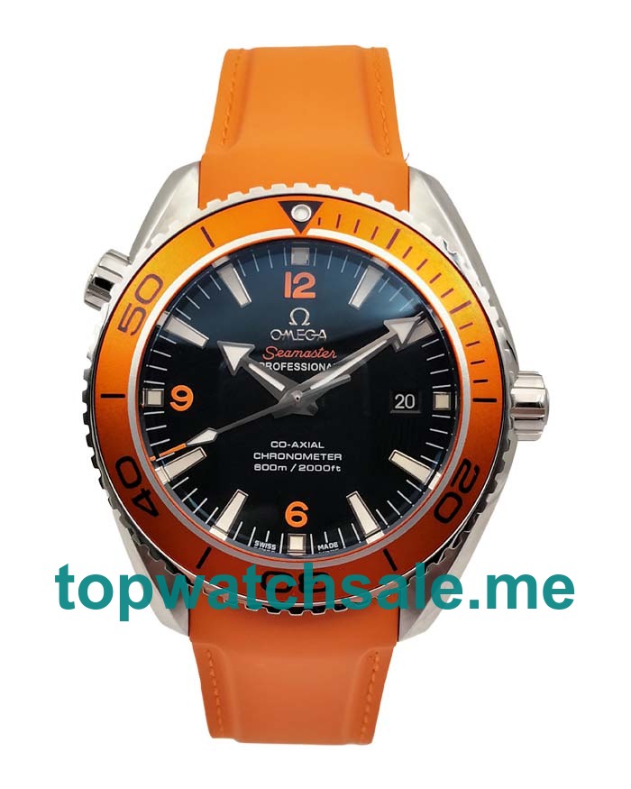 UK Black Dials Steel Omega Seamaster Planet Ocean 232.32.42.21.01.001 Replica Watches