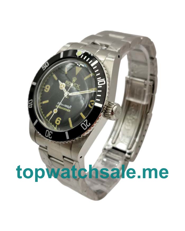 UK Black Dials Steel Rolex Submariner 5513 Replica Watches