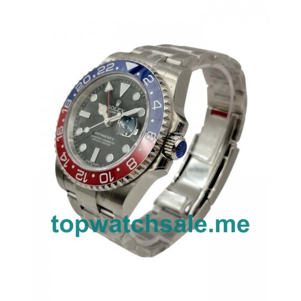 UK Black Dials Steel Rolex GMT-Master II 116719 Replica Watches