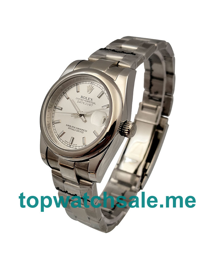 UK White Dials Steel Rolex Datejust 178240 Replica Watches