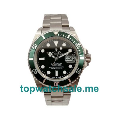 UK Black Dials Steel Rolex Submariner 16610 LV Replica Watches