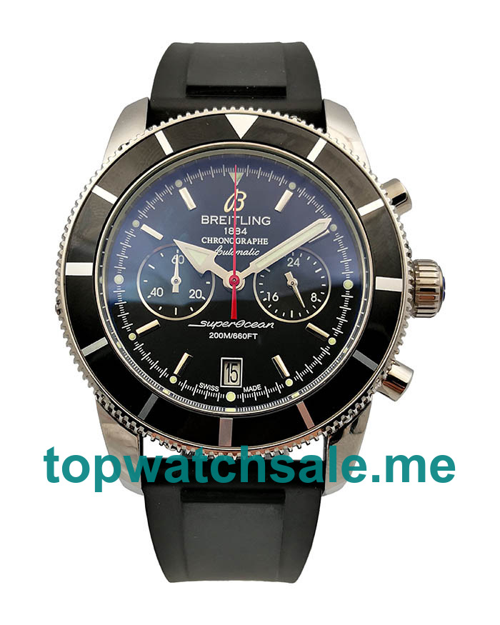 UK Black Dials Steel Breitling Superocean Heritage A23370 Replica Watches