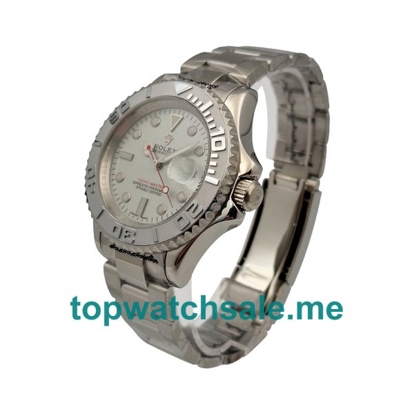 UK Grey Dials Steel Rolex Yacht-Master 116622 Replica Watches