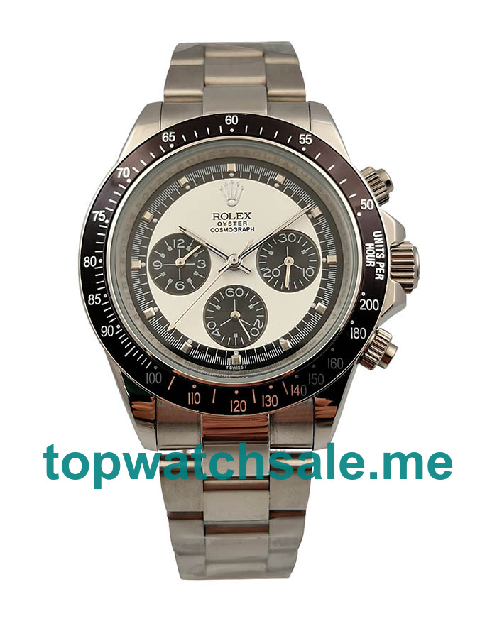 UK White Dials Steel Rolex Daytona Ref.6264 Replica Watches