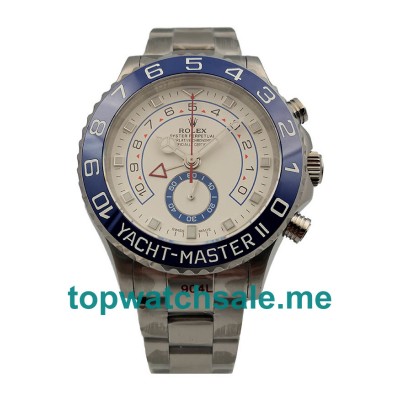 UK White Dials Steel Rolex Yacht-Master II 116680 Replica Watches