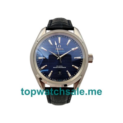 UK Blue Dials Steel Omega Seamaster Aqua Terra 150 M 220.13.41.21.03.001 Replica Watches