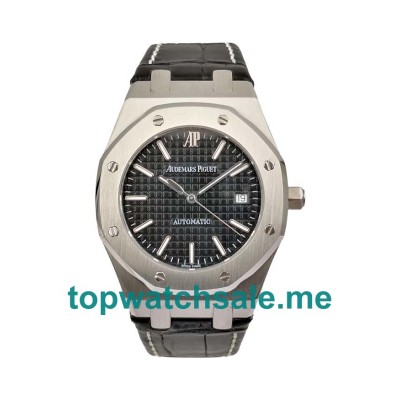 UK Black Dials Steel Audemars Piguet Royal Oak 15300ST.OO.1220ST.01 Replica Watches