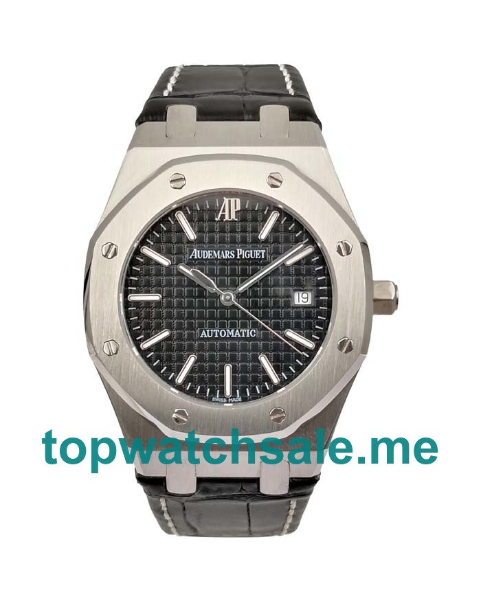 UK Black Dials Steel Audemars Piguet Royal Oak 15300ST.OO.1220ST.01 Replica Watches