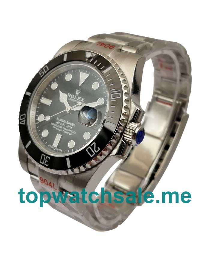 UK Black Dials Steel Rolex Submariner Date 116610LN 2018 N V8S Replica Watches