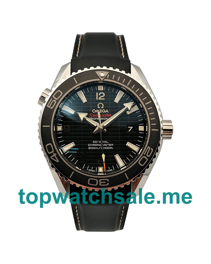 UK Black Dials Steel Omega Seamaster Planet Ocean 215.33.44.21.01.001 Replica Watches