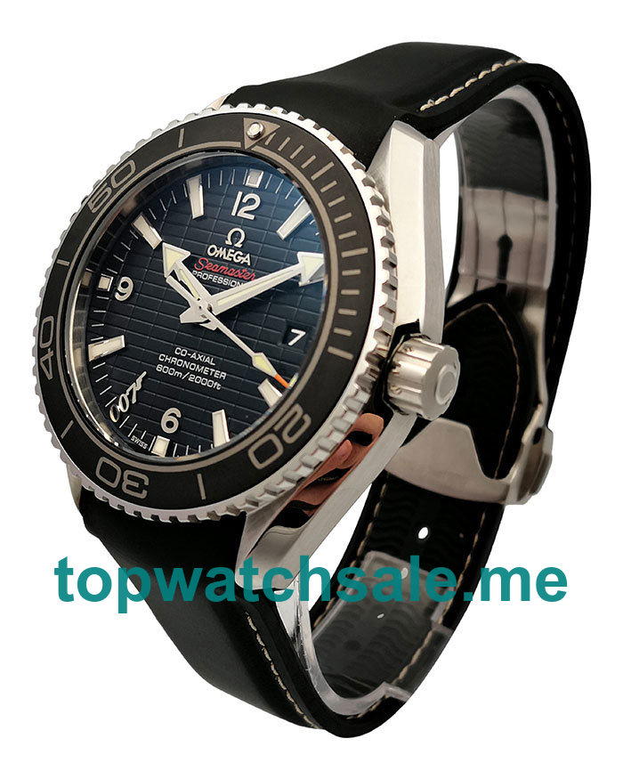 UK Black Dials Steel Omega Seamaster Planet Ocean 215.33.44.21.01.001 Replica Watches