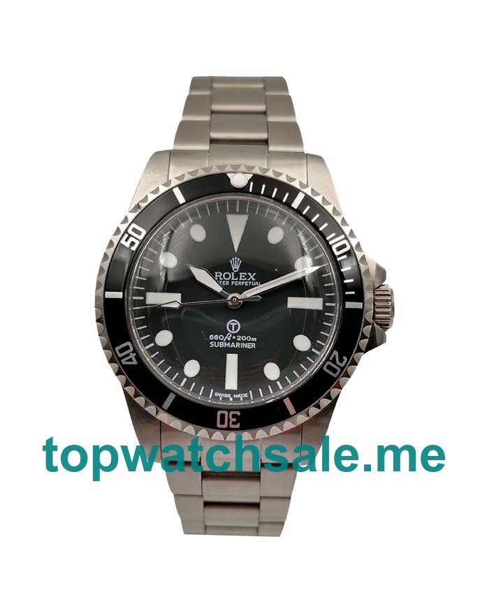 UK Black Dials Steel Rolex Submariner 5517 Replica Watches