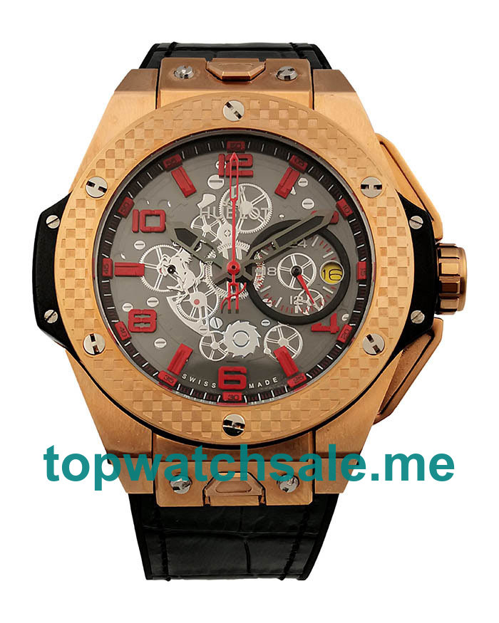 UK Rose Gold Hublot Big Bang 411.OX.1180.LR.WPT15 Quartz Replica Watches