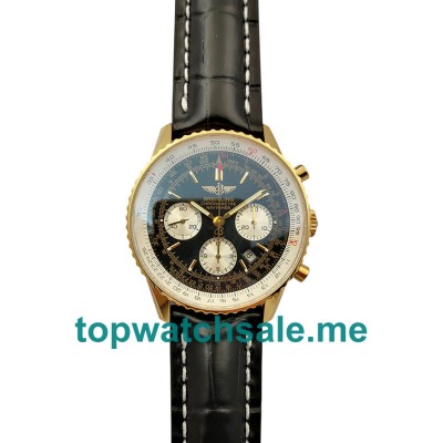 UK Black Dials Gold Breitling Navitimer RB0120121B1P1 Replica Watches