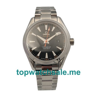 UK Black Dials Steel Omega Seamaster Aqua Terra 150M 231.12.42.21.01.002 Replica Watches