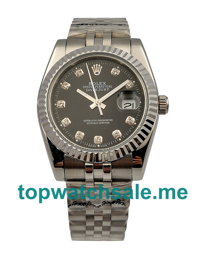 Diamond Hour Markers Rolex Datejust 16234 Replica Watches UK