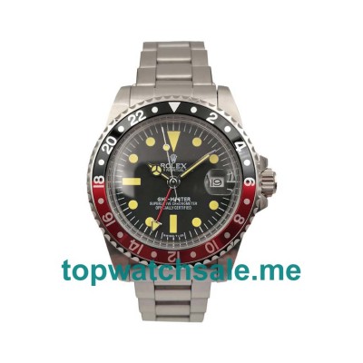 UK Black Dials Steel Rolex GMT-Master 16710 Replica Watches