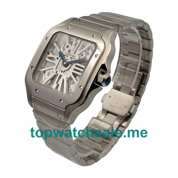 Swiss Made Fake Santos De Cartier WSSA0015 Watches UK For Sale Online